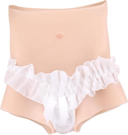 Realistische Siliconen Ondergoed voor Vrouwelijke Contouren - Boxer Shorts voor Transgender, Crossdressers en Cosplay — thumbnail 1
