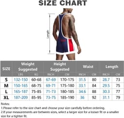 Erg Strakke Worsteltanktop voor Mannen - Mouwloze Atletische Bodysuit voor Sport en Fun — thumbnail 2