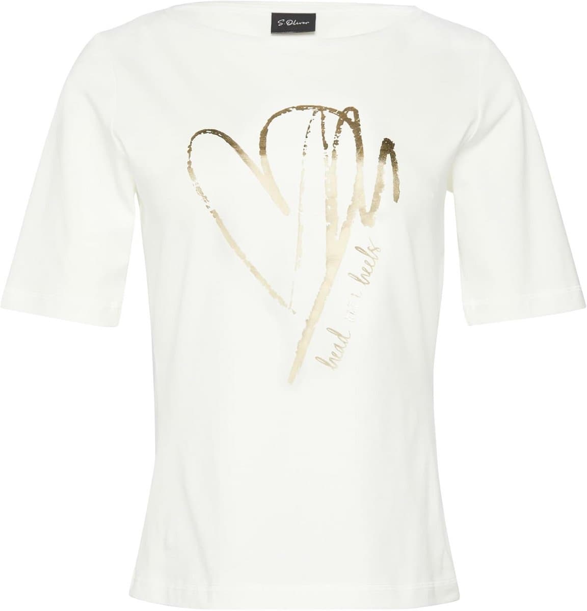 Dames T-Shirt met Hartjesdetails en Strikjes — afbeelding 1