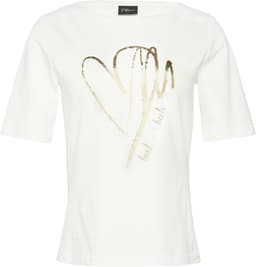 Dames T-Shirt met Hartjesdetails en Strikjes — thumbnail 1