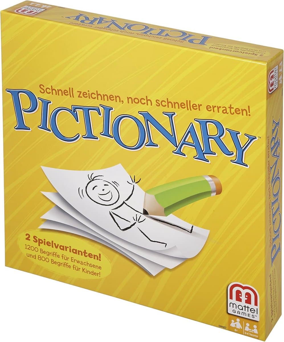Pictionary: Teken- en raadspel voor het hele gezin — afbeelding 1