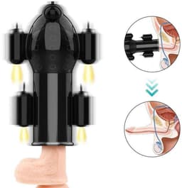 Vibrerende penis-hoofd-vibrator-massager-mannelijke-eikel-stimulerende-seks-liefde-2020-speelgoed — thumbnail 2