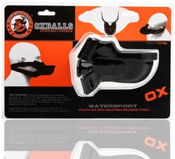 Oxballs - Watersport Strap-On Gag - Zwart — thumbnail 2