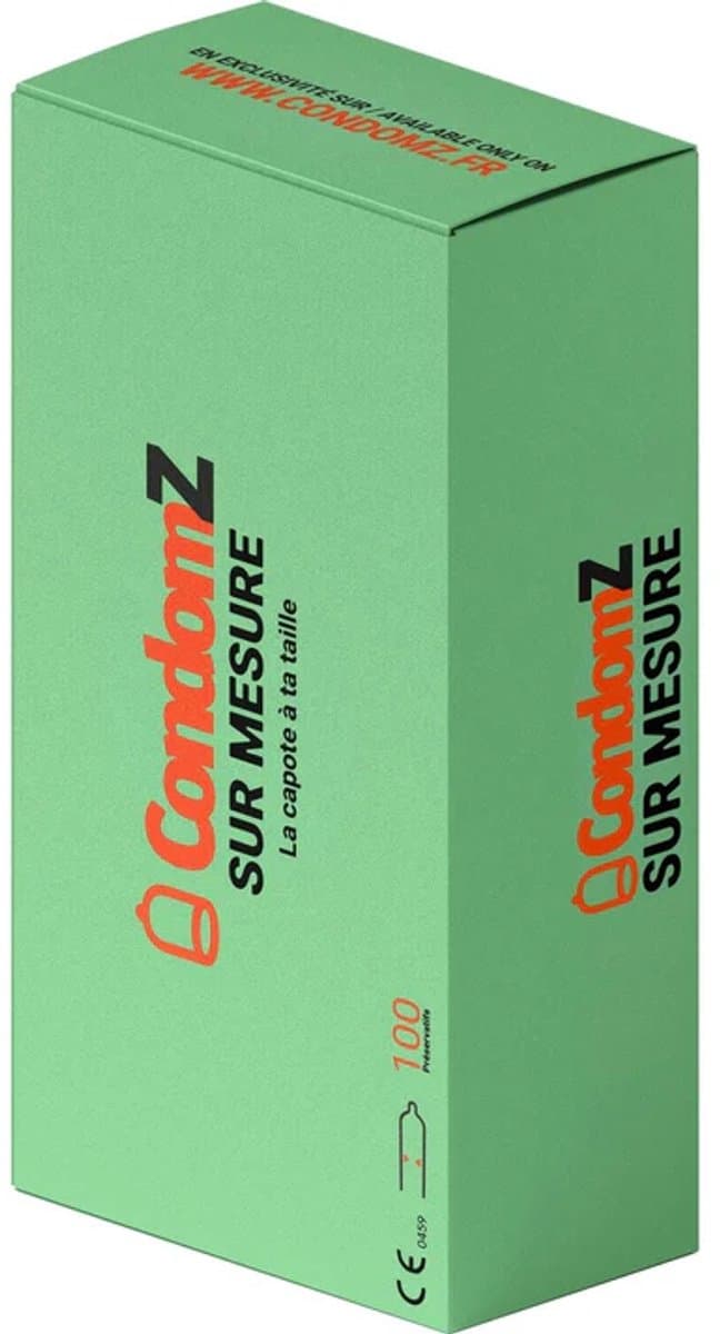 CondomZ Sur Mesure XS 100 condooms — afbeelding 1