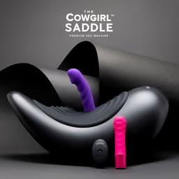 The Cowgirl Cowgirl Saddle Machine Seksapparaat - Zwart — thumbnail 9