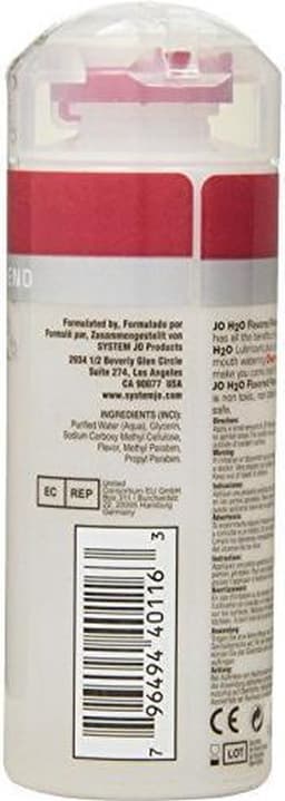 System JO – H2O Glijmiddel – Cherry Burst 120 ml — thumbnail 2