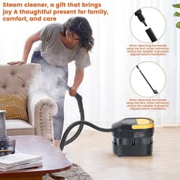 Steam cleaner, 3-stage adjustable handle, 15 seconds warm-up time - ShopVlot — thumbnail 3