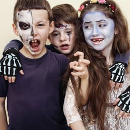 1 Paar Halloween Schedel Bone Hand Handschoenen Skelet Vingerloze Handschoenen Voor Mannen Vrouwen Kids Bone Handschoen Unisex Punk Goth Accessoires In Het Donker Halloween Kostuum Emo — thumbnail 5