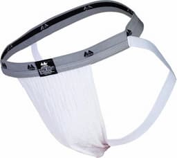 MM Sports The Original Swimmer/Jogger Jockstrap 1 inch White - MAAT S - Heren Ondergoed - Jockstrap voor Man - Mannen Jock — thumbnail 1