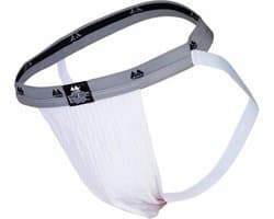MM Sports The Original Swimmer/Jogger Jockstrap 1 inch White - MAAT S - Heren Ondergoed - Jockstrap voor Man - Mannen Jock