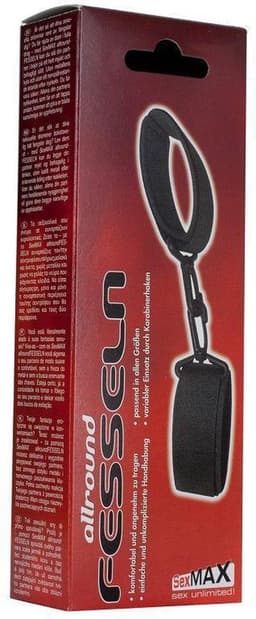 SexMAX Handcuffs Velcro Black — thumbnail 3