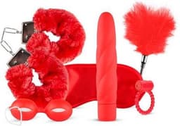 Loveboxxx - I Love Red Cadeauset - Sex Toys voor Koppels - Erotische Geschenkset met Seksspeeltjes en Accessoires - 6 Delig - Erotisch Cadeauset voor Koppels — thumbnail 2