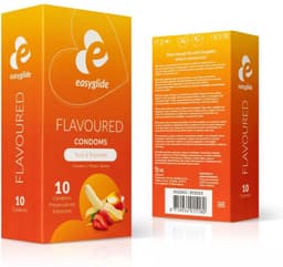 EasyGlide - Condooms met Smaakjes - Condooms met Glijmiddel - 10 stuks — thumbnail 6