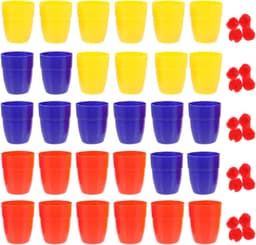 Cups And Balls Trick - Professionele Goochelaar Set - 30 Stuks - Voor Spectaculaire Optredens - ShopVlot — thumbnail 1