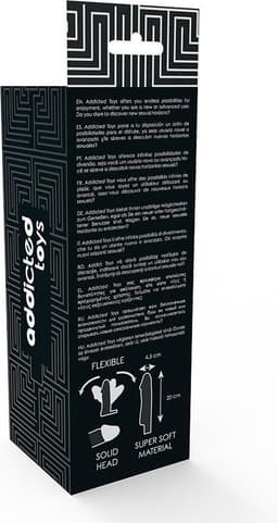 ADDICTED TOYS | Addicted Toys Dong Extension Black | Penis Extender | Sex Toy for Couple | Sex Toy for Man — thumbnail 8