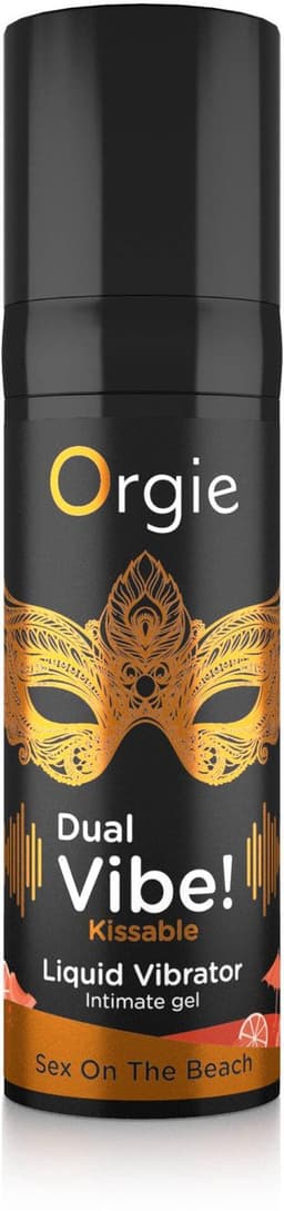 Orgie - Dual Vibe! Kissable Liquid Vibrator - Sex On The Beach - 0.5 fl oz / 15 ml — thumbnail 1