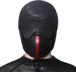 Banoch | Masker Cobra | neopreen | afneembaar oog & mondmasker | bondage — thumbnail 12