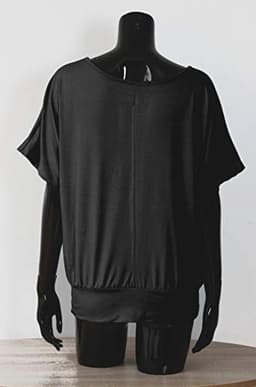 Oversized T-shirt met Vleermuismouwen voor Dames - Comfortabel en Stylish — thumbnail 2