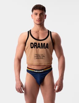 Barcode Berlin Pride Thong Navy - MAAT L - Erotisch Heren Ondergoed - String voor Man - Sexy mannen String — thumbnail 3