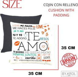 Romantische cadeaus voor koppels - Kussen en Mok met Liefdesboodschappen - Originele Geschenken voor Valentijnsdag, Verjaardag en Jubileum — thumbnail 2