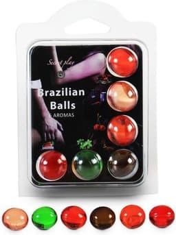 Secret Play Set 6 Brazilian Balls Aromas — thumbnail 3