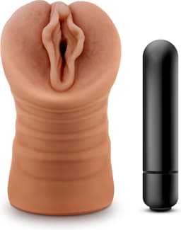 M for Men - Sofia Masturbator Met Bullet Vibrator - Vagina — thumbnail 1