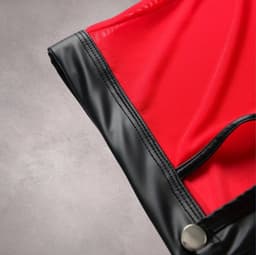 LekkerStout 2-Pack BDSM Boxershorts - Open Kruis - Zwart/Rood - Sexy Herenlingerie | M | LS266 — thumbnail 8