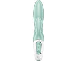 Satisfyer, vibrator, rabbit vibrator, 'Air Pump Bunny 5 Connect App', 20,5 cm, met app, opblaasbaar — thumbnail 12