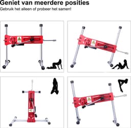Pro 1 Premium Seksmachine 2.0 Smart App met dildo en afstandsbediening Rood — thumbnail 12