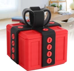 Vervelende Cadeaubak met Schroeven - Haal Doos uit Elkaar Om Te Krijgen - Grappige 3D Geprinte Huidige Doos - Hilarische Geldkaartcontainer voor Het Opslaan van Verrassingen — thumbnail 3