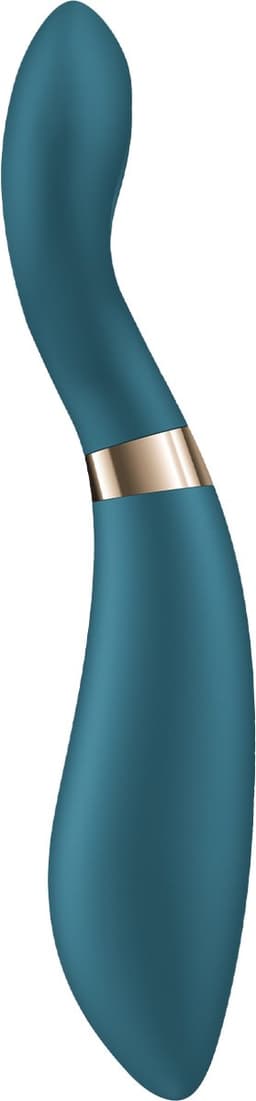 Satisfyer Endless Fun | multifunctionele vibrator met 33+ toepassingsmogelijkheden | 3 motoren & 100 trilcombinaties | draaibare kop | werkt op batterijen (2×AA) | waterdicht (IPX7) — thumbnail 2