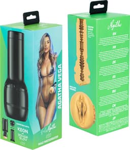 Kiiroo - Feelstar Stroker - Pornstar Masturbator - Agatha Vega - Ook te gebruiken met de Keon of Powerblow — thumbnail 4