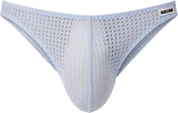 Barcode Berlin Reigi Brief Bluebeige - MAAT L - Erotisch Heren Ondergoed - Slip voor Man - Sexy mannen Slip — thumbnail 1