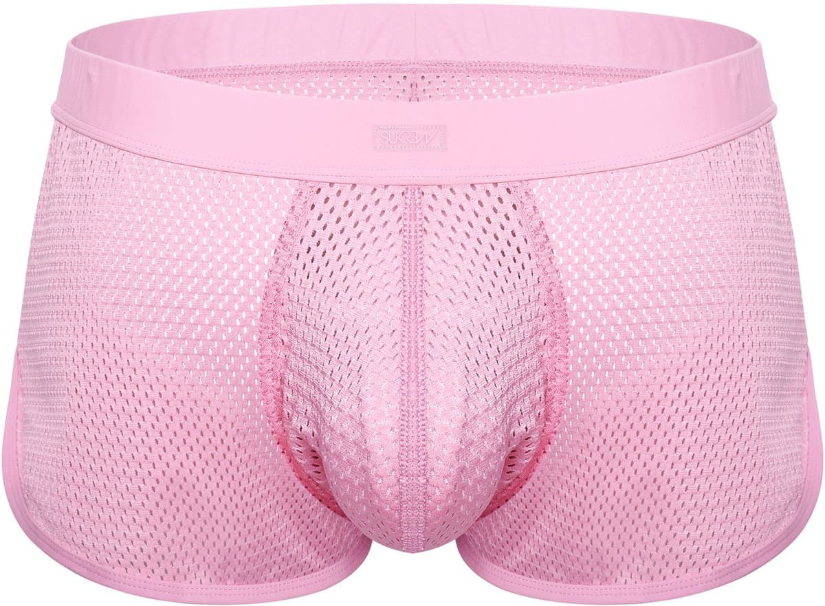 SUKREW Net Shorts Summer Pink - MAAT XS — afbeelding 1