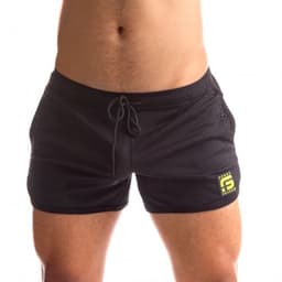 Sport Fucker - Jersey - Semi-transparante Mesh Short - Zwart XXL — thumbnail 1