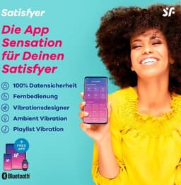 Satisfyer 'Double Joy', 9 cm, met app — thumbnail 25