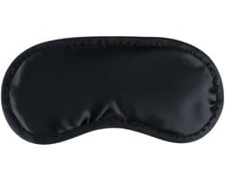 Blinddoek satijn - Zwart