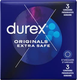 Durex Condooms Extra Safe - 2 x 3 stuks - Voordeelverpakking — thumbnail 1