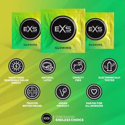 EXS Glow in the Dark lichtgevende condooms 100 stuks (grootverpakking) — thumbnail 9