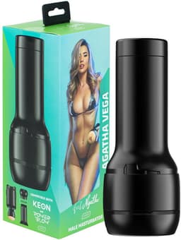 Kiiroo - Feelstar Stroker - Pornstar Masturbator - Agatha Vega - Ook te gebruiken met de Keon of Powerblow — thumbnail 1
