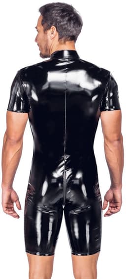 Men's Short Vinyl Playsuit 2XL — thumbnail 6