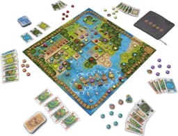 Strategisch Familiespel met Houten Onderdelen voor Avontuur op een Eiland — thumbnail 2