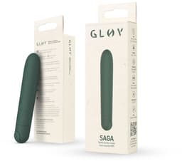 Gløv - Saga Eco Bullet Vibrator - Vibrators voor Vrouwen - Sex Toys voor Vrouwen - Duurzaam Cadeau - Duurzaamheid - Erotiek - Sex Toys voor Vrouwen met 10 Vibratiestanden - Vibrator - Groen — thumbnail 11