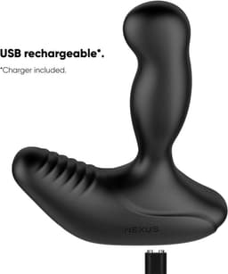 Nexus Revo Stealth Prostaatstimulator - App-bediening - Roterende Schacht - 3 Rotatiestanden - 6 Stimulatiemodi - IPX7 Waterproof - 100% Lichaamsveilig Siliconen - 1 Uur Speeltijd - Oplaadbaar - Afstandsbediening — thumbnail 3