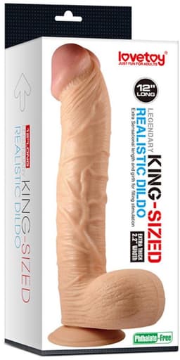 Lovetoy Realistische XXL Dildo 30,5 cm — thumbnail 9
