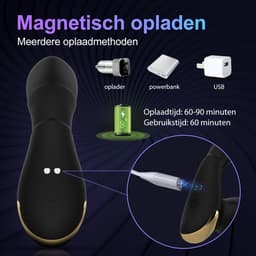 IntiMate® VibeThrust - Luxe Stotende Vibrator met 9 Tril- en Stootstanden - Vibrator met Afstandsbediening - 2-in-1 Afstandsbediening voor Handsfree Genot - Seks Toy voor Mannen en Vrouwen — thumbnail 8