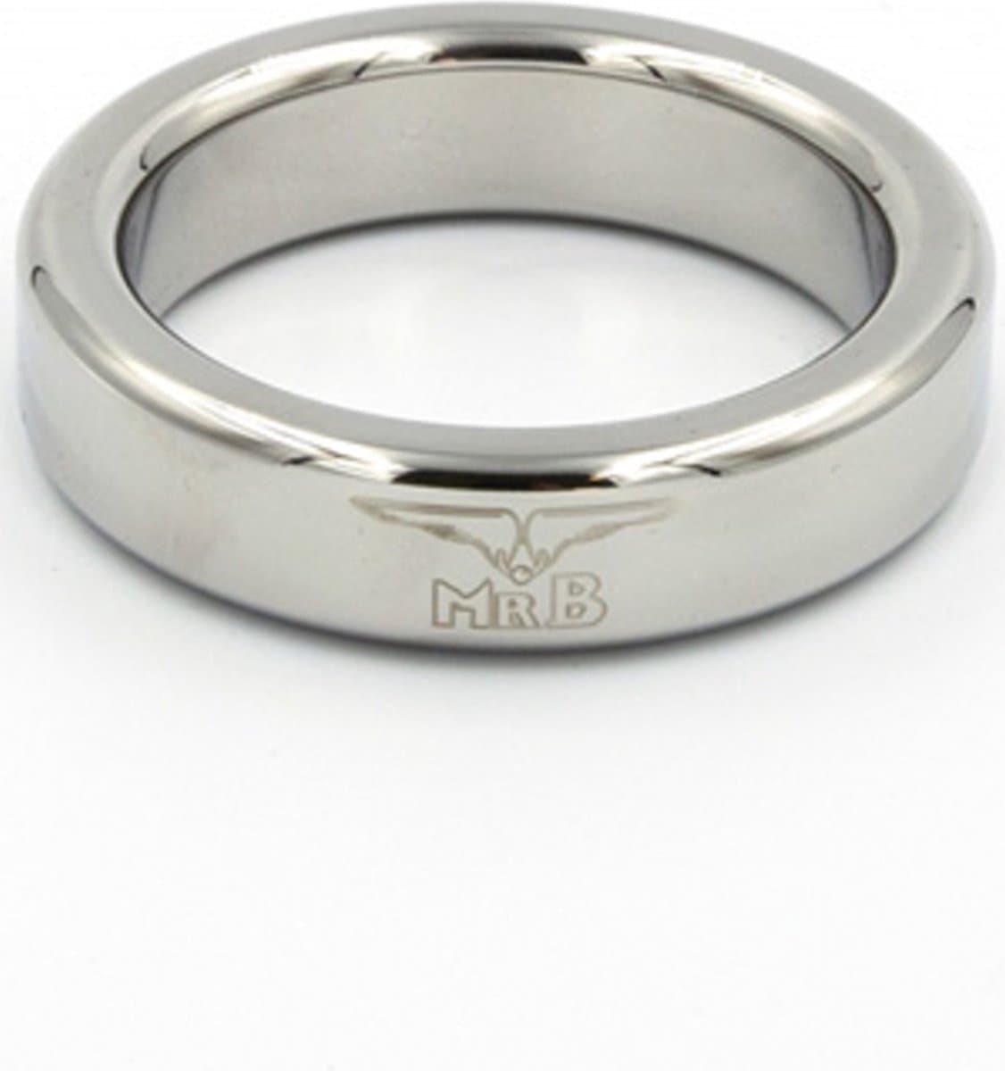 Mister b stainless cockring medium 55 mm — afbeelding 1