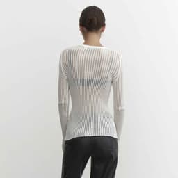Erotische see-through trui vrouwen - Transparant - Sexy trui - Lange mouwen - BDSM - Uitdagende look - Zeer goede kwaliteit - Oversized — thumbnail 3