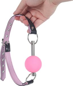 Banoch - Ballgag Pink Luxe - Siliconen - Roze - bondage — thumbnail 3