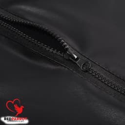 Lederen bodywarmer heren - Erotisch - BDSM Clubwear - Sexy rollenspel - Leer - Rits - Leren mannen kleding - Goede kwaliteit — thumbnail 4